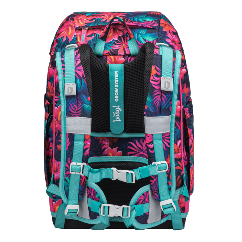 BAAGL SADA 3 Airy Plus Plameniaky: batoh, peračník, vrecko 3