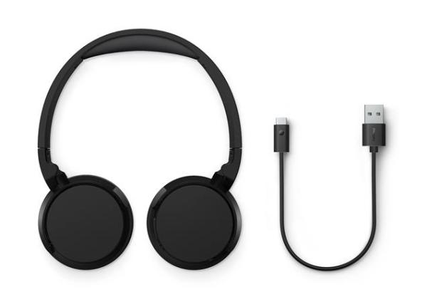 Náhlavné slúchadlá, bezdrôtové, Bluetooth 5.3, PHILIPS "TAH3209", čierne 8