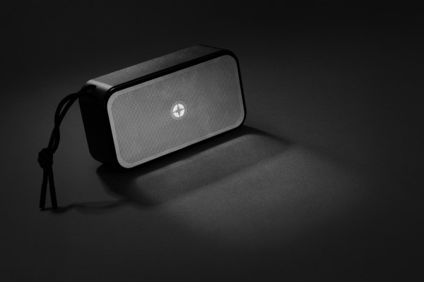 Swiss Peak 10W basový reproduktor z rec. hliníka RCS sivá 7