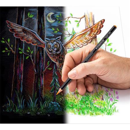 Farebné ceruzky, sada, šesťhranné, STAEDTLER "Design Journey", 24 rôznych farieb 2