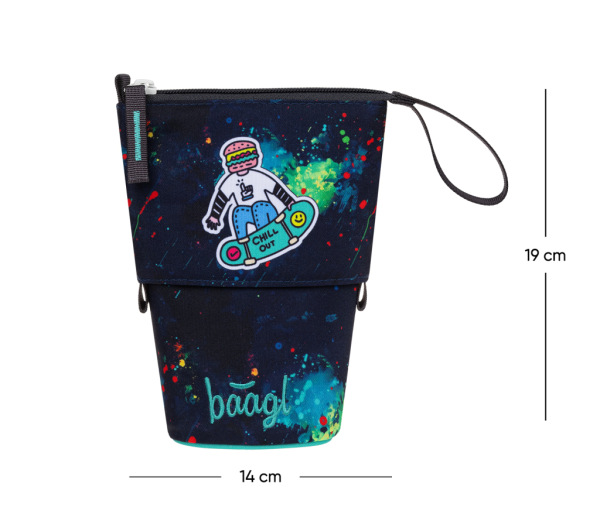 BAAGL Školský peračník Pop Up Chill GRS 5