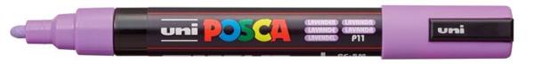 Dekoračný popisovač, 1,8-2,5 mm, UNI "Posca PC-5M", levanduľa 1
