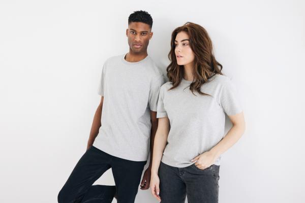 Tričko IQONIQ Teide z recykl. bavlny heather grey L 5