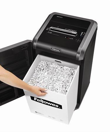 Skartovací stroj, pásiky, 24 listov, FELLOWES "Intellishred 325i" 2