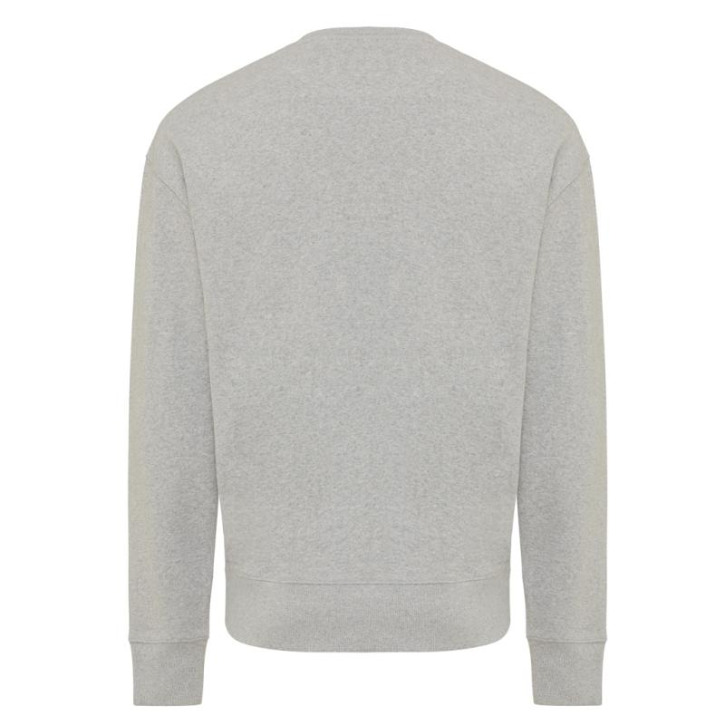 Mikina IQONIQ Kruger relaxed fit z recykl. bavlny heather grey M 2