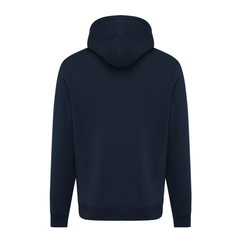 IQONIQ Joshua Unisex mikina s kapucňou z rec. bavlny námornícka modrá L 2