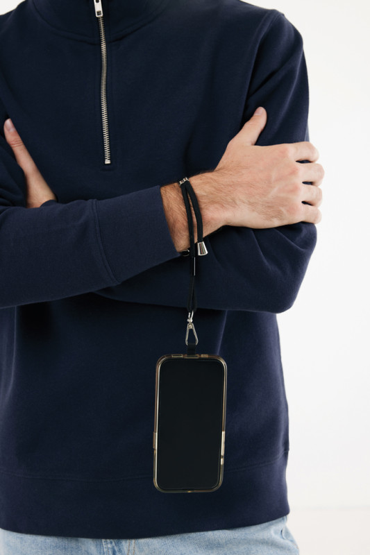 CarryLoop nastaviteľný držiak na telefón na zápästie čierna 6