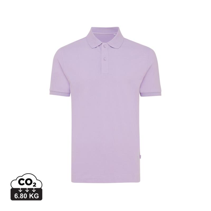 Polo tričko IQONIQ Yosemite z recykl. bavlny lavender XL