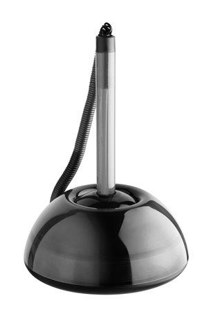 Klientske pero, 0,8 mm, dymové telo, ICO "Lux", modré 1