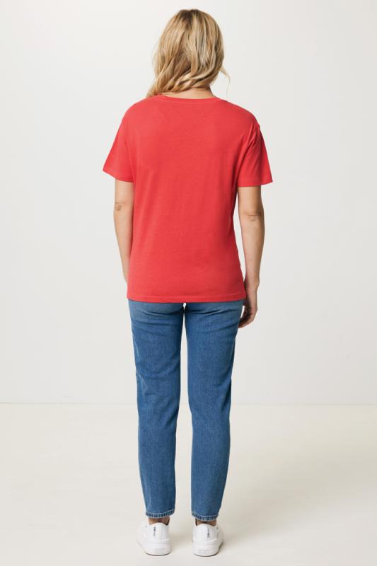 Dámske tričko IQONIQ Yala z recykl. bavlny luscious red XS 6