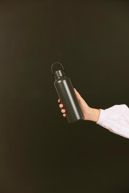 VINGA Baltimore RCS fľaša z rec. Nehr. Nerez. ocele 600 ml zelená 6