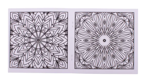 ColoBook omalovánky na zakázku, mandala 1