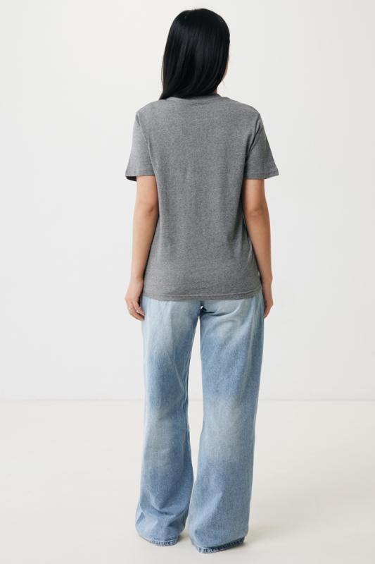 Tričko IQONIQ Brett z recykl. bavlny light heather anthracite XXS 10