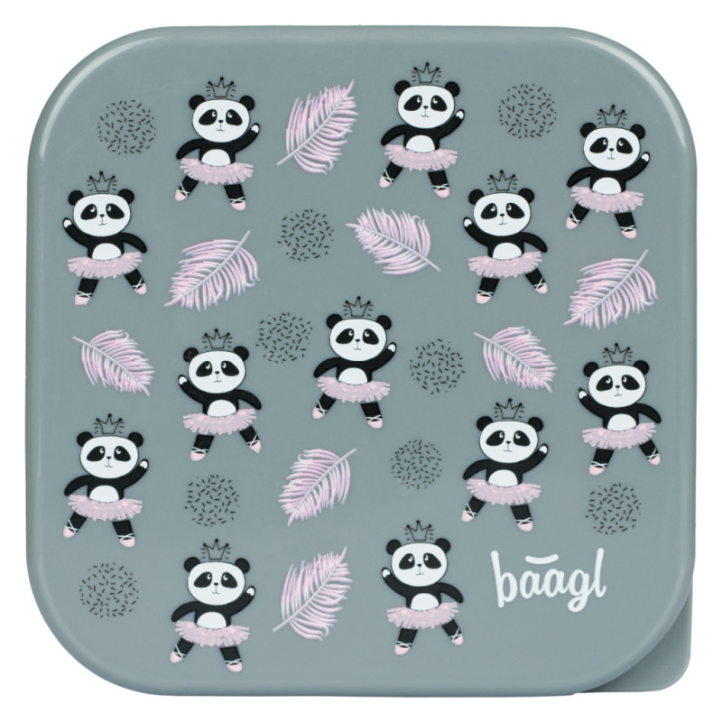 BAAGL Box na desiatu 4 v 1 Panda 4