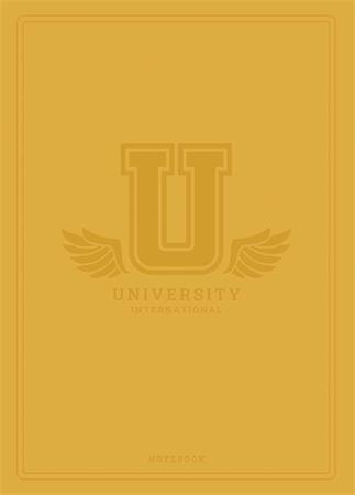 Zošit, A5, štvorčekový, 60 listov, SHKOLYARYK "University International", mix 1