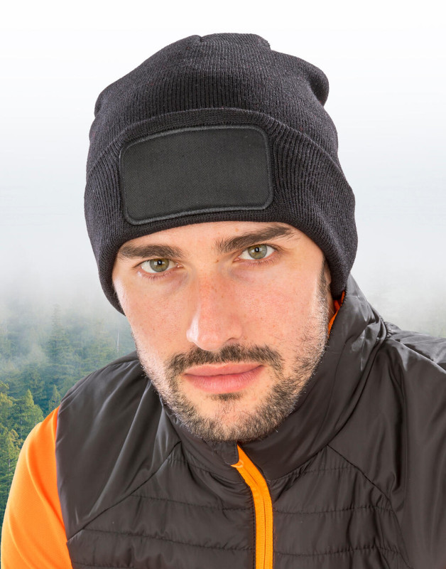 Čiapka Recycled Double Knit Printers Beanie 1
