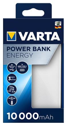 Prenosná batéria, 10000 mAh, VARTA