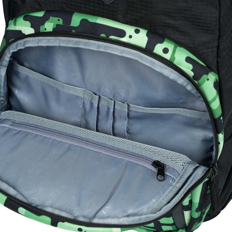 BAAGL SADA 3 Coolmate Green: batoh, peračník, vrecko 7