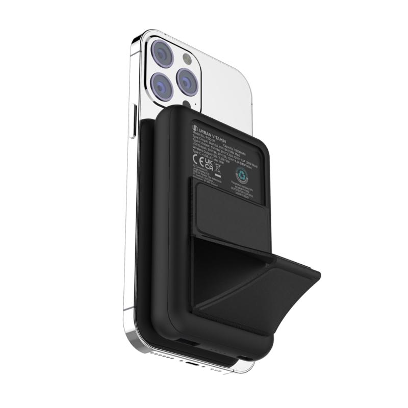Powerbanka Urban Vitamin Sonoma 10000mAh z RCS rec. plastu čierna 11