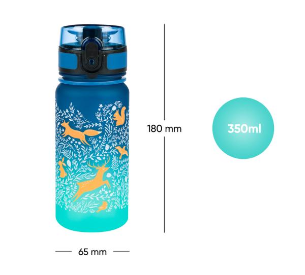 BAAGL Tritanová fľaša na nápoje Gradient Les 350 ml 6