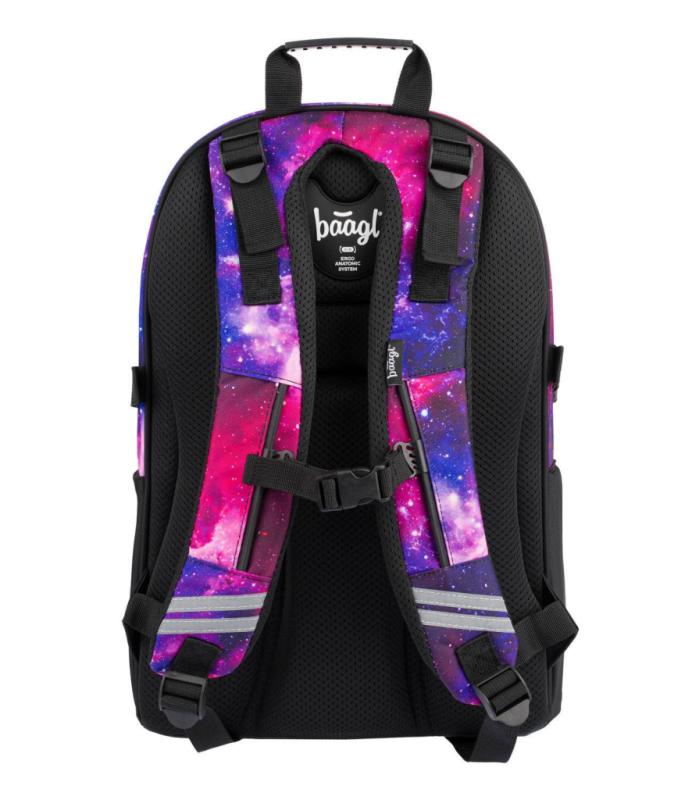 BAAGL Školský batoh Skate Galaxia 3