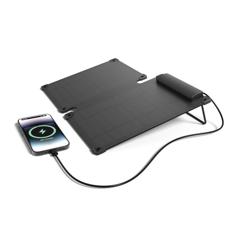 Prenosný solárny panel Solarpulse 10W z RCS RPET čierna 1