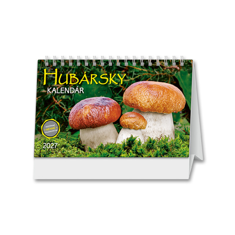 Stolový kalendár Hubársky 2027