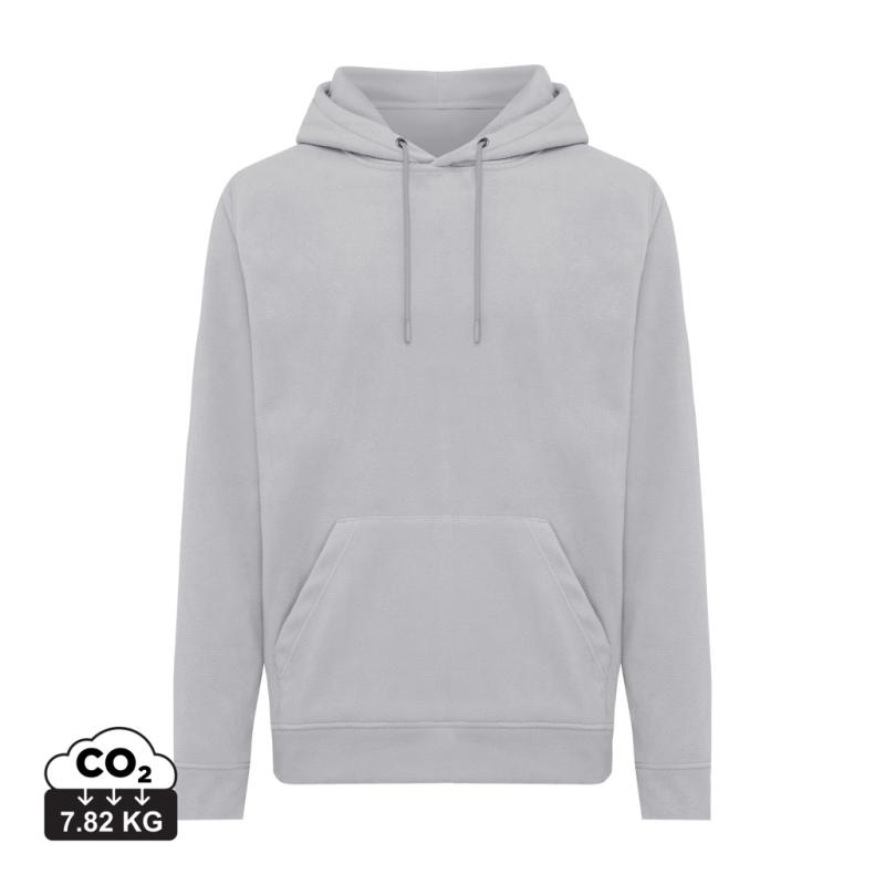 Micro fleece mikina IQONIQ Trivor z recykl. polyesteru storm grey M