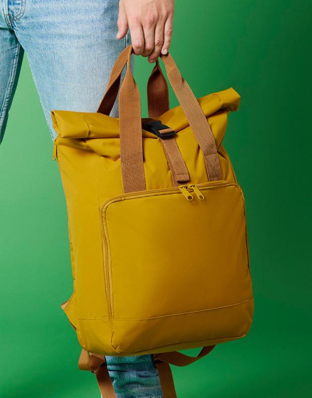 Recyklovaný ruksak Twin Handle Roll-Top Laptop