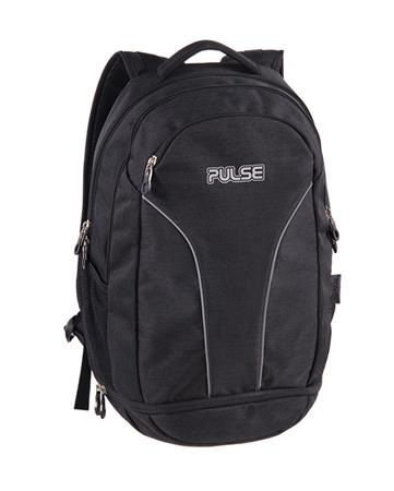 Batoh, s držiakom na notebook, PULSE "Olymp", čierna 2