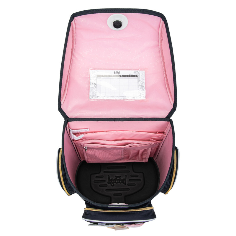 BAAGL Školská aktovka Ergo Unicorn Gold 4