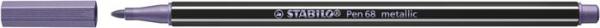 Popisovač, 1,4 mm, STABILO "Pen 68 metallic", metalická fialová 2