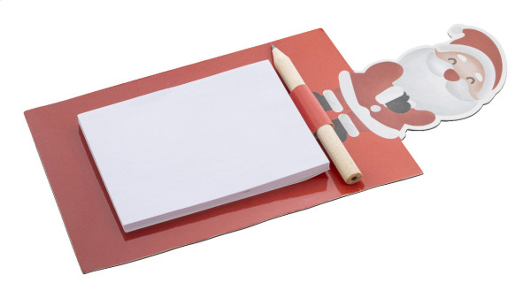 Julliste Vianočný magnetický zápisník, Santa Claus 2