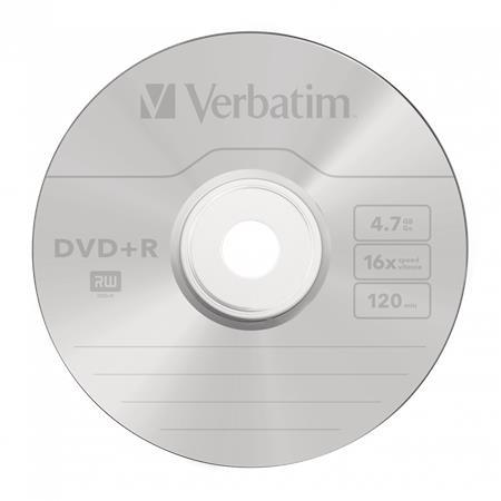 DVD+R disk, AZO, 4,7GB, 16x, 10 ks, cake box, VERBATIM 3