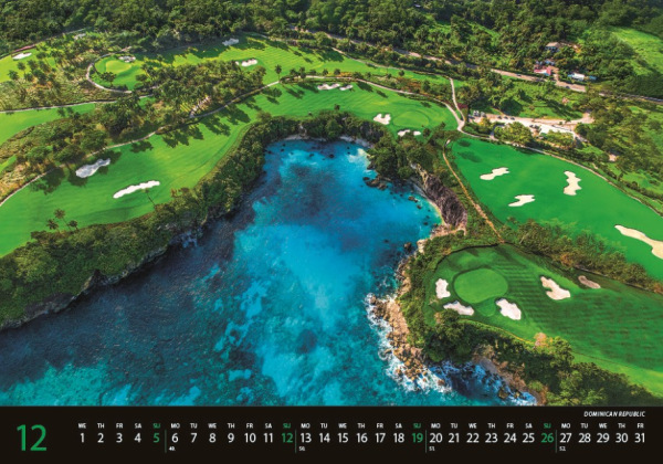 Nástenný kalendár Golf 2027 13