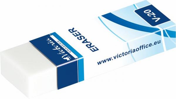 Guma, v papierovej tube, 57x17 mm, VICTORIA "V20"