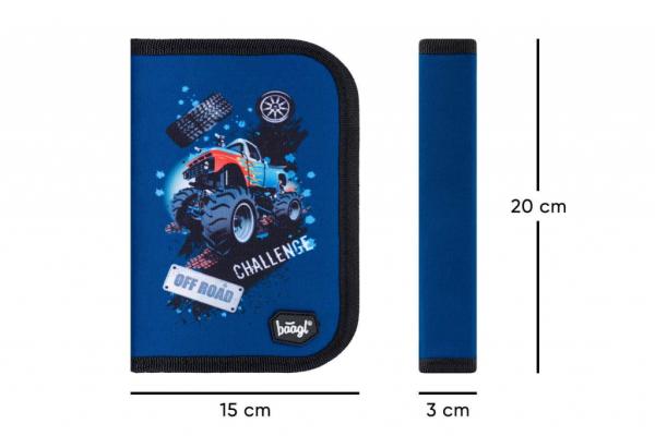 BAAGL SET 3 Truck: aktovka, penál, sáček 15