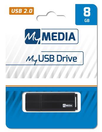 Pendrive, 8GB, USB 2.0, MYMEDIA 1