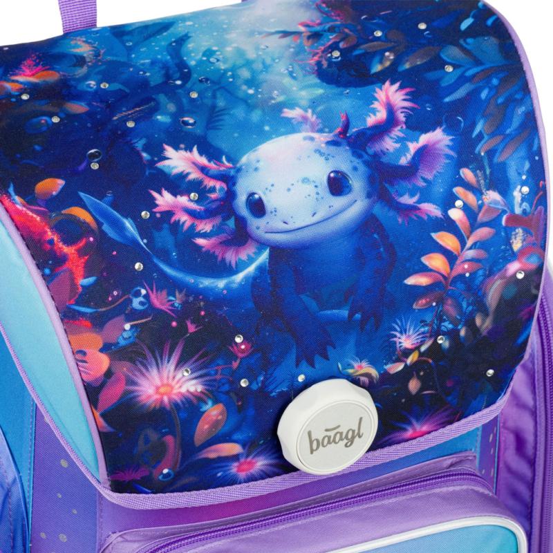 BAAGL Školská aktovka Ergo Axolotl 5