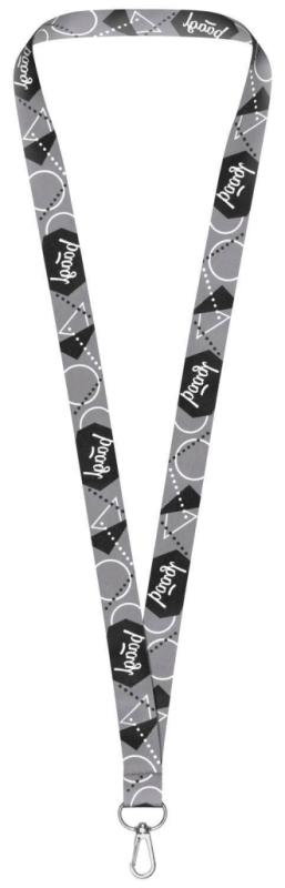BAAGL Prívesok na kľúče dlhý – lanyard, šedý 1