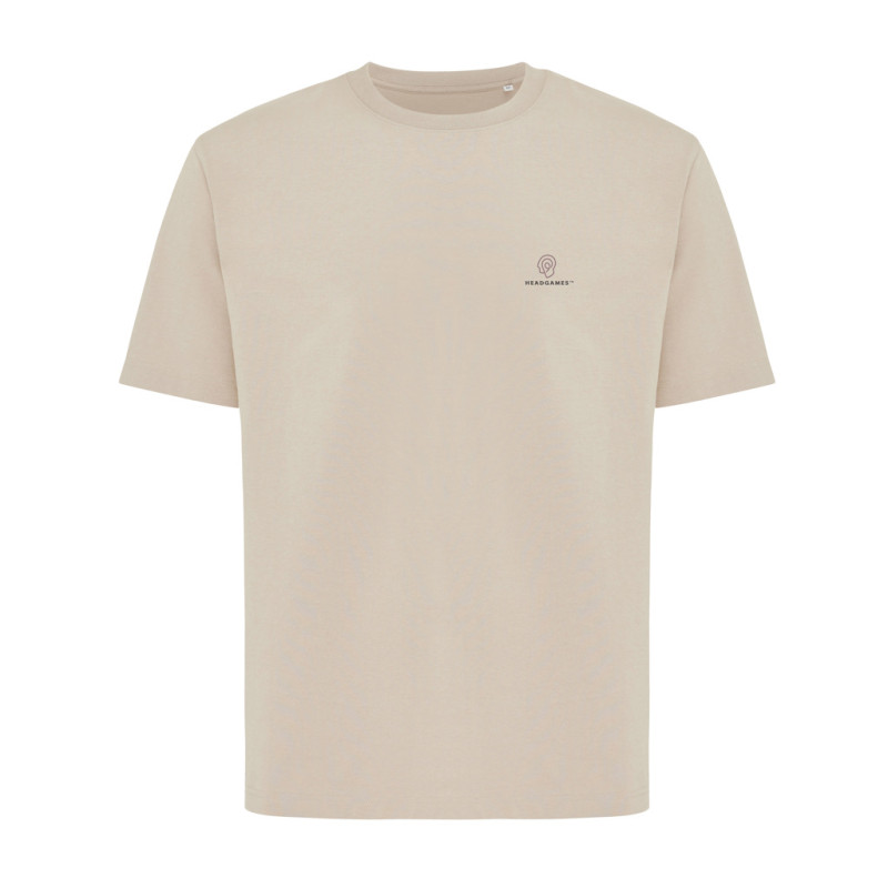 IQONIQ Nikko tričko z hrubej recyklovanej bavlny desert M 3