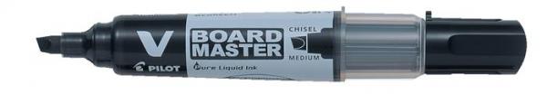 Popisovač na tabule, 2,2-5,2 mm, zrezaný hrot, PILOT "V-Board Master", čierny 1