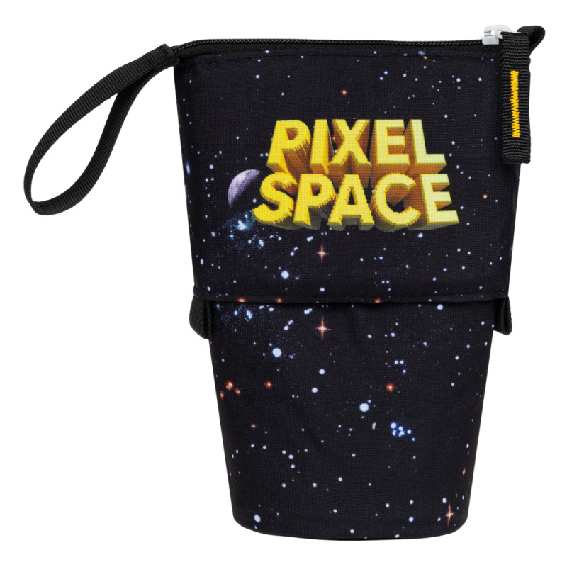 BAAGL Školský peračník Pop Up Pixel space GRS 3