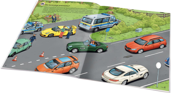 Môj prvý samolepkový zošit – POLÍCIA 1