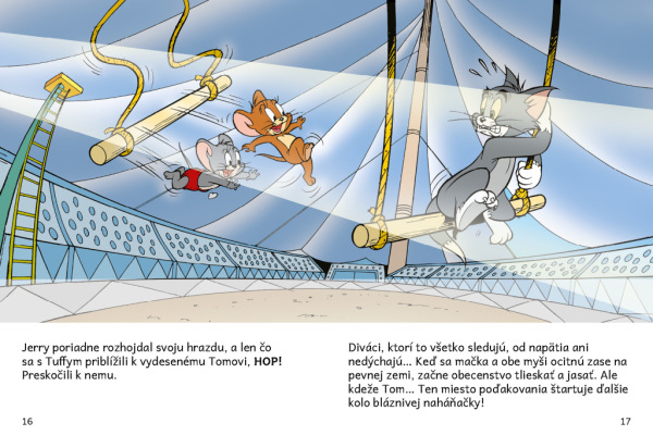 VEĽKÉ CIRKUSOVÉ DOBRODRUŽSTVO – Tom a Jerry v obrázkovom príbehu 3