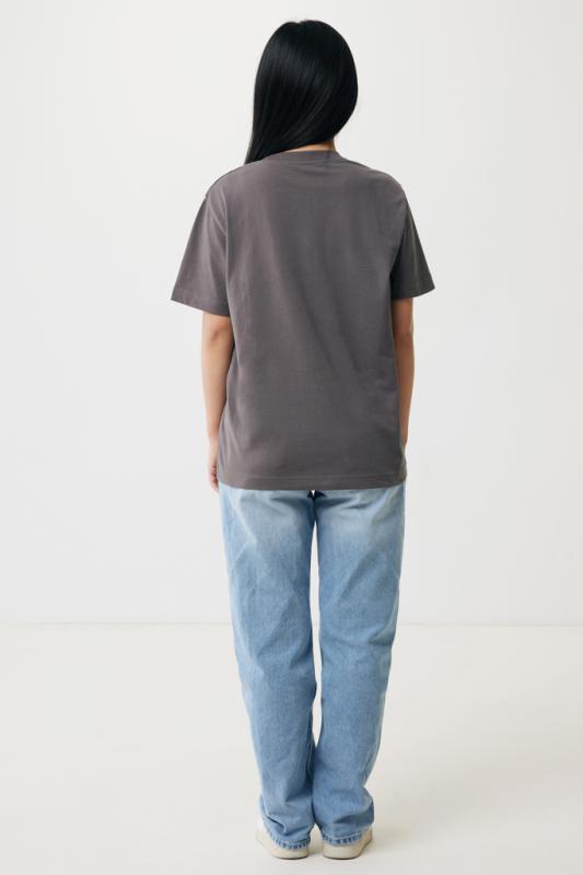 Tričko IQONIQ Kakadu relaxed fit z recykl. bavlny antracitová XXS 8