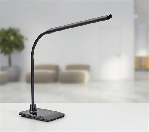 Stolová lampa, LED, stmievateľná, MAUL "Pirro", čierna 2