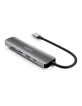 USB HUB, USB-C/USB 3.0/HDMI/SD/mSD, URBAN FACTORY 1