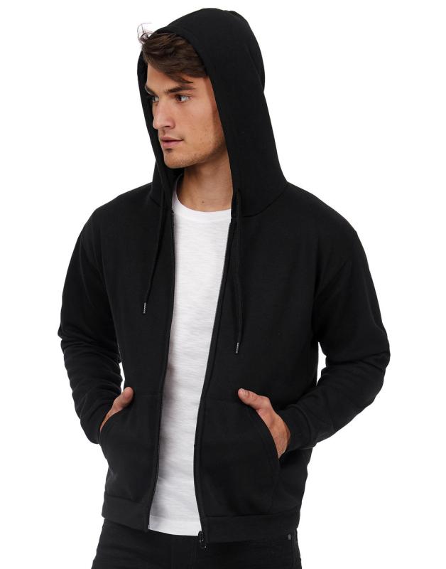 Unisex mikina s kapucňou a zipsom ID.205 50/50