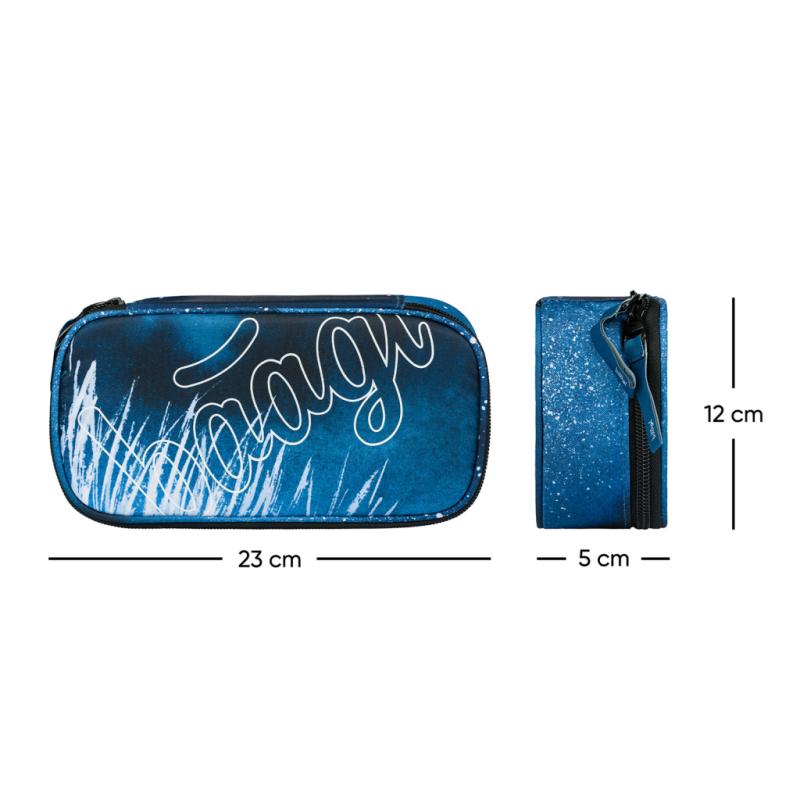 BAAGL Peračník etui Skate Steel 3